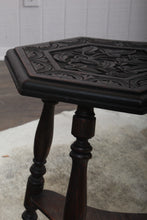 Load image into Gallery viewer, European Handcarved Petite Table c.1900