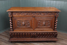 Load image into Gallery viewer, French Carved Oak Sideboard c.1900