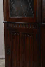 Load image into Gallery viewer, English Oak Corner Cabinet