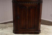 Load image into Gallery viewer, English Oak Corner Cabinet