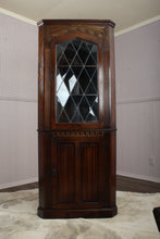 Load image into Gallery viewer, English Oak Corner Cabinet