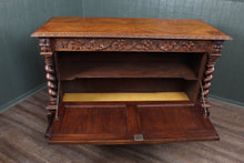 Load image into Gallery viewer, French Carved Oak Sideboard c.1900