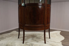 Load image into Gallery viewer, English Inlaid Mahogany Cabinet c.1900