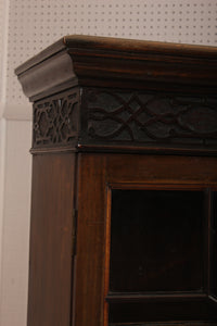 English Mahogany Bookcase c.1900