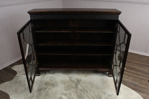 English Mahogany Bookcase c.1900