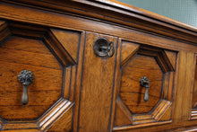 Load image into Gallery viewer, English Oak Sideboard c.1900