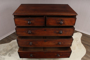 English Mahogany Georgian Chest c.1830