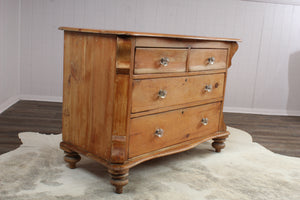 English Pine Chest of Drawers c.1880