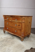 Load image into Gallery viewer, English Pine Chest of Drawers c.1880