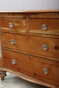 English Pine Chest of Drawers c.1880