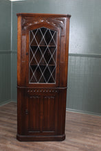 Load image into Gallery viewer, English Oak Corner Cabinet c.1950