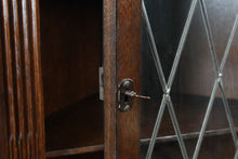Load image into Gallery viewer, English Oak Corner Cabinet c.1950