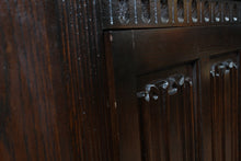 Load image into Gallery viewer, English Oak Corner Cabinet c.1950