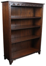 Load image into Gallery viewer, English Oak Bookcase c.1950