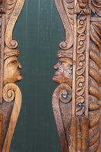 Load image into Gallery viewer, Fantastic English Oak Wainscot Chairs Pair c.1810