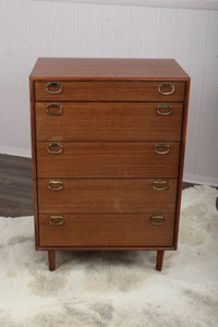 English Midcentury Chest of Drawers by Meredew c.1960