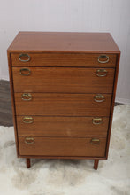 Load image into Gallery viewer, English Midcentury Chest of Drawers by Meredew c.1960