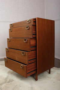 English Midcentury Chest of Drawers by Meredew c.1960