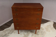 Load image into Gallery viewer, English Midcentury Chest of Drawers by Avalon c.1960