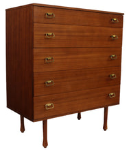 Load image into Gallery viewer, English Midcentury Chest of Drawers by Avalon c.1960