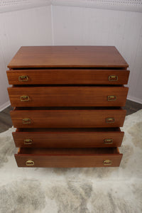 English Midcentury Chest of Drawers by Avalon c.1960