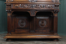 Load image into Gallery viewer, Fantastic Carved Walnut  French Renaissance Revival Cabinet c.1830