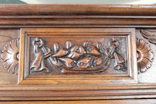Load image into Gallery viewer, Fantastic Carved Walnut  French Renaissance Revival Cabinet c.1830