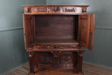 Load image into Gallery viewer, Fantastic Carved Walnut  French Renaissance Revival Cabinet c.1830