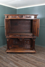 Load image into Gallery viewer, Fantastic Carved Walnut  French Renaissance Revival Cabinet c.1830