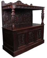 Load image into Gallery viewer, Handcarved 1830s Continental Oak Cabinet