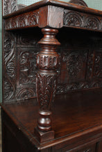 Load image into Gallery viewer, Handcarved 1830s Continental Oak Cabinet