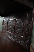 Load image into Gallery viewer, Handcarved 1830s Continental Oak Cabinet