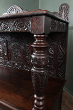 Load image into Gallery viewer, Handcarved 1830s Continental Oak Cabinet