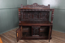 Load image into Gallery viewer, Handcarved 1830s Continental Oak Cabinet