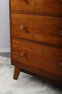 English Solid Midcentury Chest of Drawers c.1960