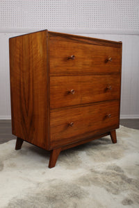 English Solid Midcentury Chest of Drawers c.1960