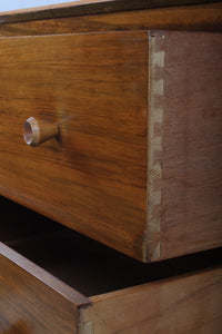 English Solid Midcentury Chest of Drawers c.1960