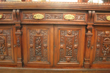 Load image into Gallery viewer, Superb English Mahogany Mirror Backed Sideboard c.1900
