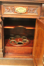 Load image into Gallery viewer, Superb English Mahogany Mirror Backed Sideboard c.1900
