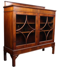 Load image into Gallery viewer, English Mahogany Bookcase c.1900