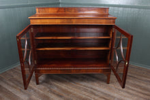 Load image into Gallery viewer, English Mahogany Bookcase c.1900