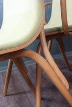 Load image into Gallery viewer, Set of 4 English Bentwood Dining Chairs by "Ton" c.1960