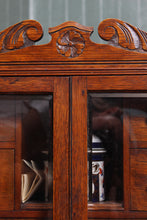 Load image into Gallery viewer, English Oak Tobacco Cabinet c.1900