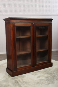 English Mahogany Bookcase c.1900