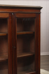 English Mahogany Bookcase c.1900