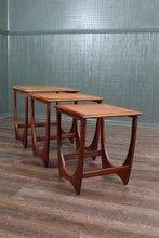 Load image into Gallery viewer, "Astro" Teak Nesting Tables by V.B.Wilkins for G Plan c.1960