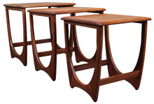 Load image into Gallery viewer, "Astro" Teak Nesting Tables by V.B.Wilkins for G Plan c.1960