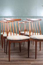 Load image into Gallery viewer, Set of 6 English Afromosia Chairs by Younger c.1960