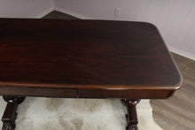 Load image into Gallery viewer, A Handsome Single Drawered English Rosewood Desk c.1880