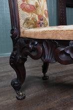 Load image into Gallery viewer, English Heavily Carved Mahogany Prie Dieu c.1880
